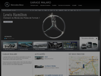 malard.mercedes.fr website preview