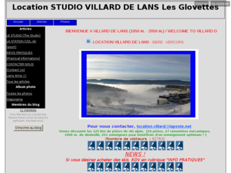 villarddelans.blog4ever.com website preview