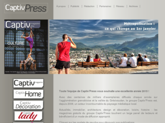 captivpress.com website preview