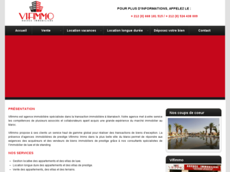 vifimmo-maroc.com website preview