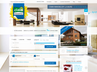 la-mure.cimm-immobilier.fr website preview