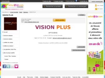 visionplus-lamure.com website preview