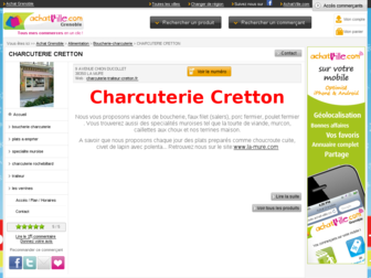 charcuterie-traiteur-cretton.fr website preview