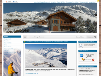 chalet-alpedhuez.net website preview