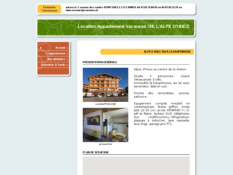 alpedhuez-ski-aladauphinoise.site-pap.fr website preview