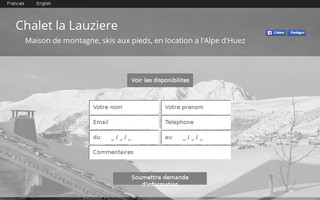 la-lauziere-alpedhuez.com website preview