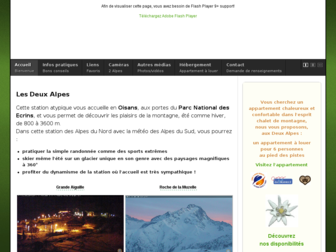 passion2alpes.com website preview