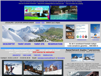 les2alpes.location.free.fr website preview