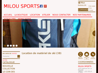 location-ski-deux-alpes.fr website preview