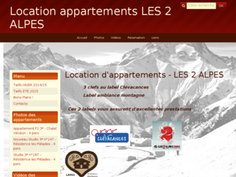 les2alpes3600.fr website preview