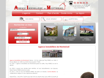 immobilier-montmirail.com website preview