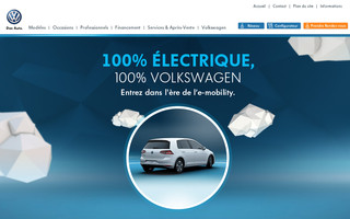 volkswagen-electrique.fr website preview