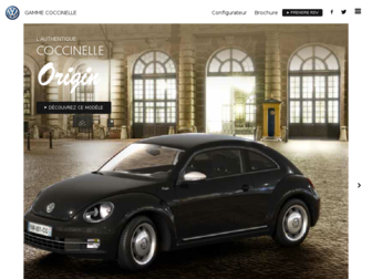 volkswagen-coccinelle.fr website preview