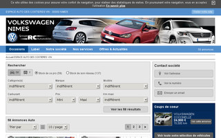 espaceautodescostieres.com website preview