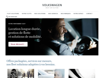 volkswagen-group-fleet-solutions.fr website preview