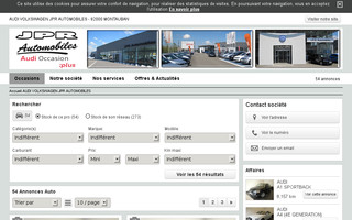 audi-occasions-jpr.com website preview