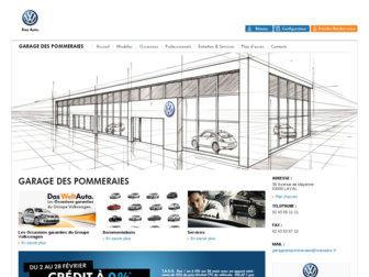garagedespommeraies.fr website preview