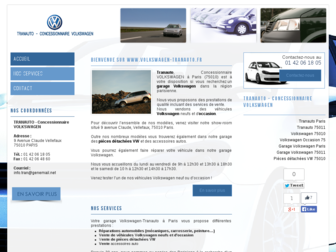 volkswagen-tranauto.fr website preview