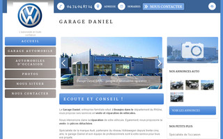 garagedaniel.com website preview