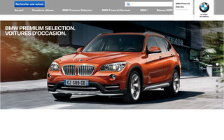 occasion.bmw.fr website preview