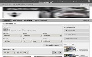 bmw-boulogne-neubauer-occasion.com website preview