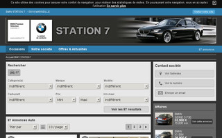 bmw-station7-occasion-marseille.com website preview