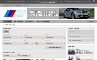 alain-verne.fr website preview