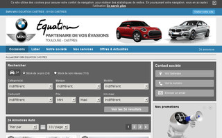 equation-occasion-castres.com website preview