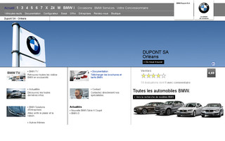 dupont-sa.bmw.fr website preview