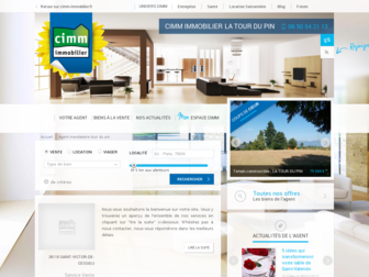 tour-du-pin.cimm-immobilier.fr website preview