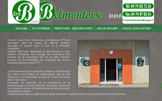 belmontoise.fr website preview