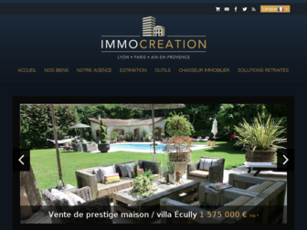 immocreation.fr website preview