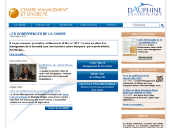 chairediversite.fondation.dauphine.fr website preview