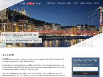 sogerim.fr website preview