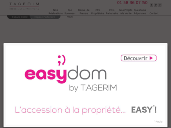 tagerim.fr website preview