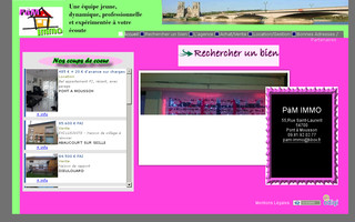 pam-immo.fr website preview