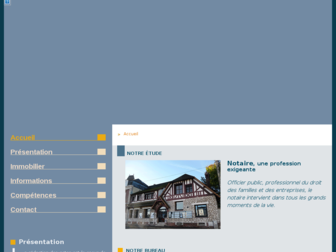 prieur-lesault.notaires.fr website preview