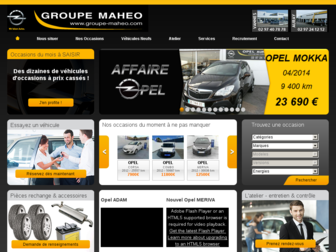 groupe-maheo.com website preview