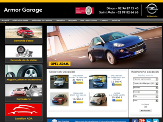 armorgarage.fr website preview