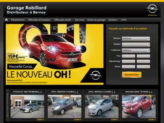 robillard.fr website preview