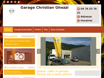 opel-garage-ghezzi.fr website preview