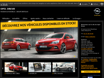 opel-dreux.fr website preview