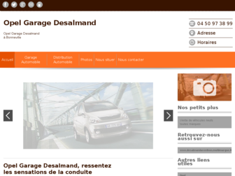 garage-desalmand.com website preview