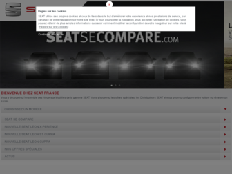 m.seat.fr website preview