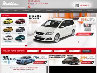 seat-melun.fr website preview