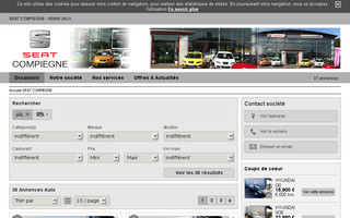 seat-occasion-compiegne.com website preview