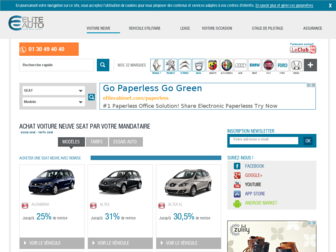 seat.elite-auto.fr website preview