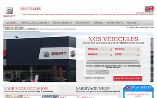 seat-tarbes.eden-auto.com website preview