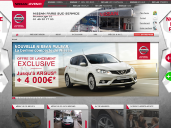 nissan-montrouge.fr website preview