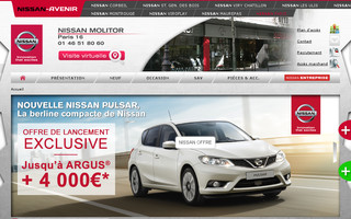 nissan-molitor.fr website preview